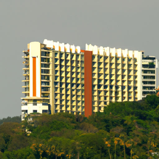 נוף פנורמי של מלון רויאל קליף גרנד, אחד ממלונות 5 הכוכבים המפוארים של פטאיה.